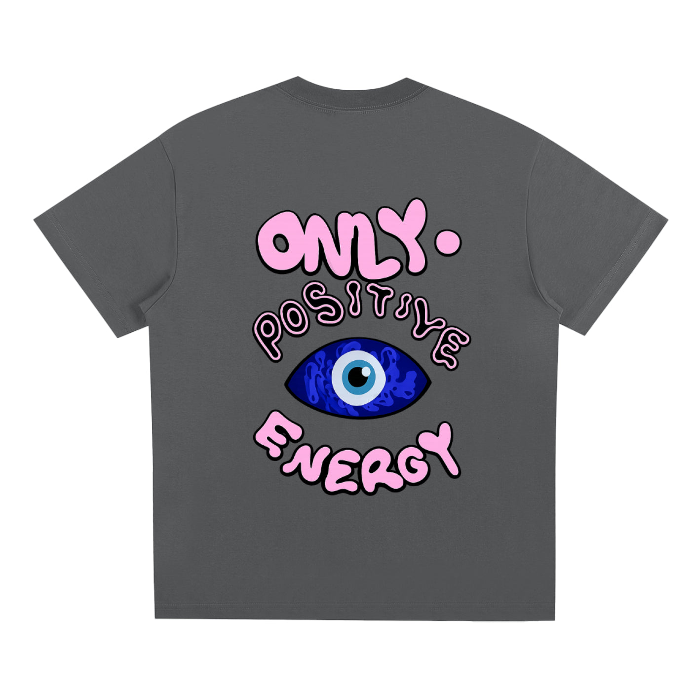 "F*CK OFF / ONLY POSITIVE ENERGY" T-SHIRT