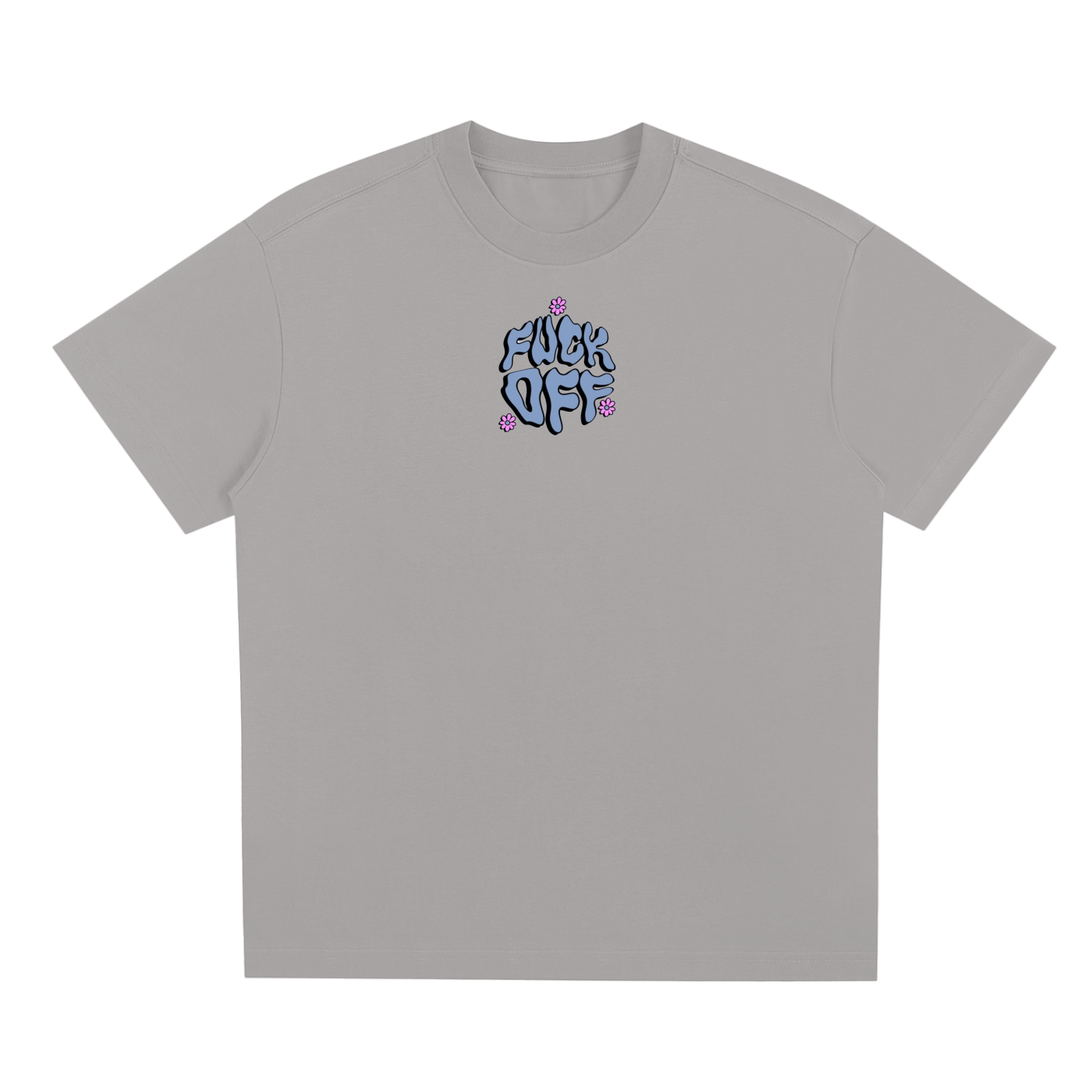 "F*CK OFF / ONLY POSITIVE ENERGY" T-SHIRT