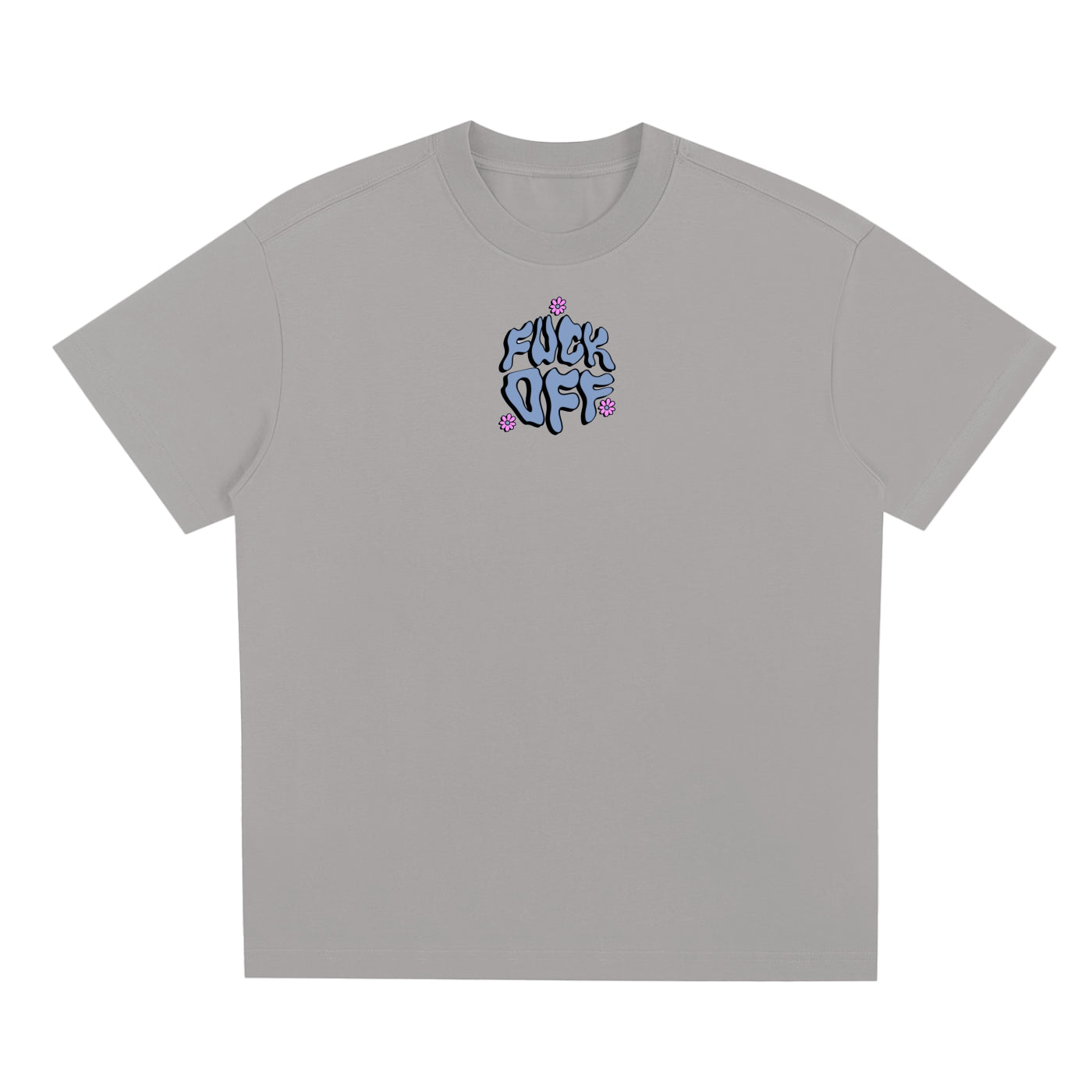 "F*CK OFF / ONLY POSITIVE ENERGY" T-SHIRT