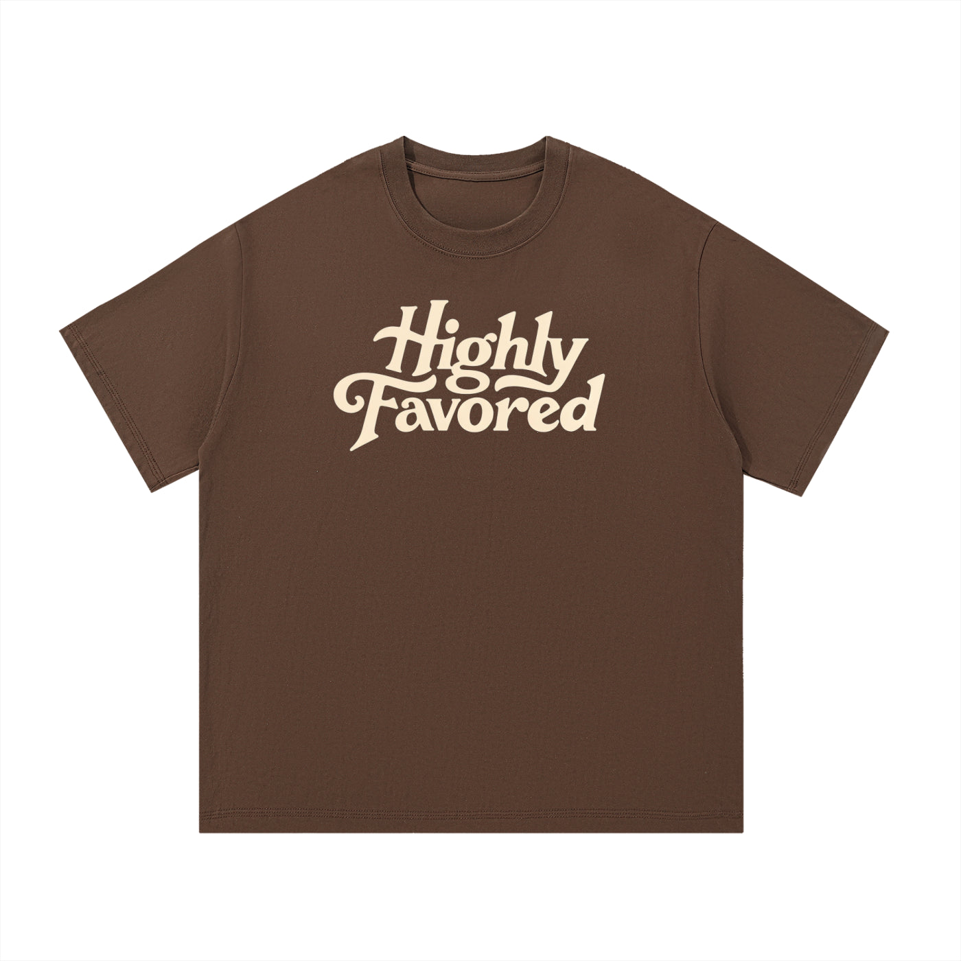 "HIGHLY FAVORED / TIGERS" T-SHIRT