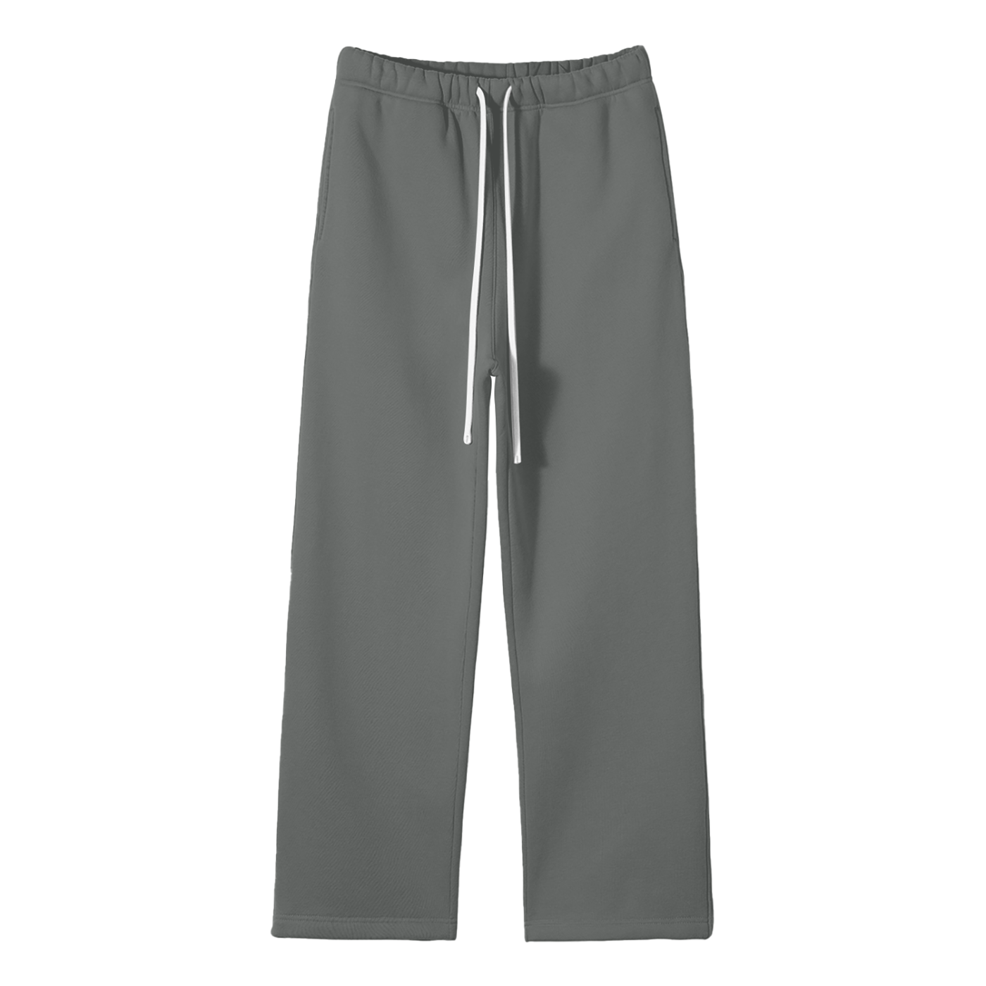 Bardibal Solid Color Fleece Straight Leg Pants