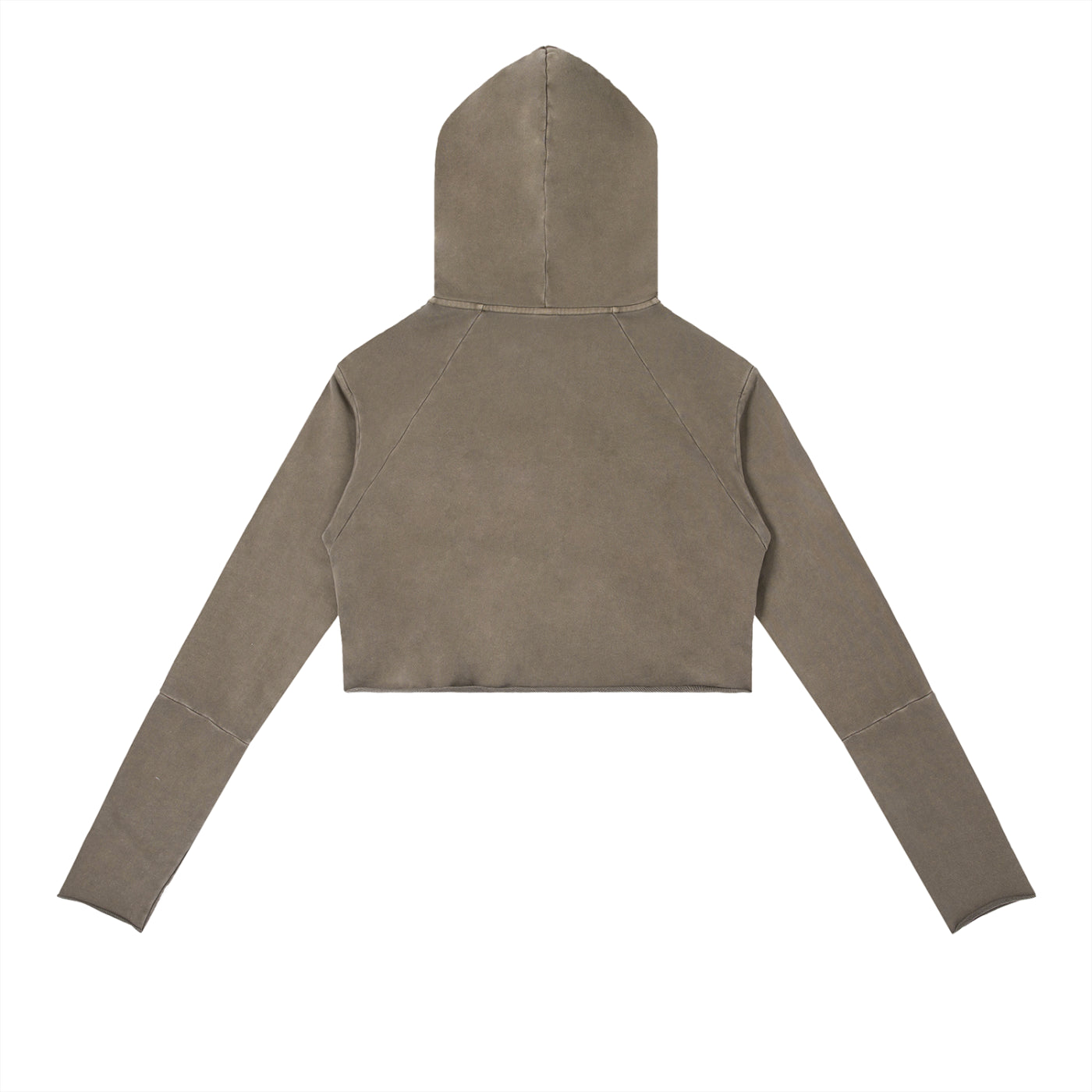Bardibal Vintage Washed Raw Edge Hoodie