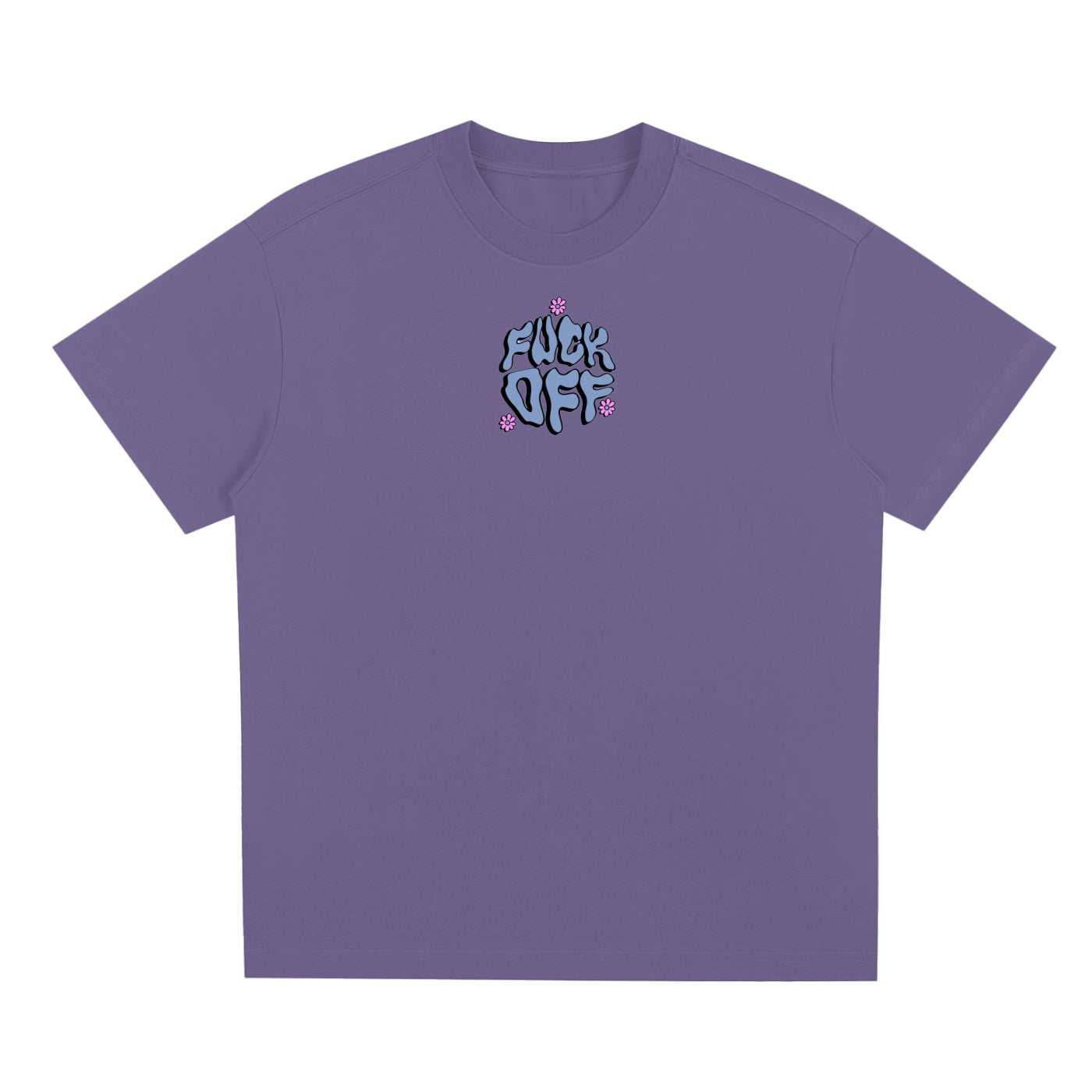 "F*CK OFF / ONLY POSITIVE ENERGY" T-SHIRT