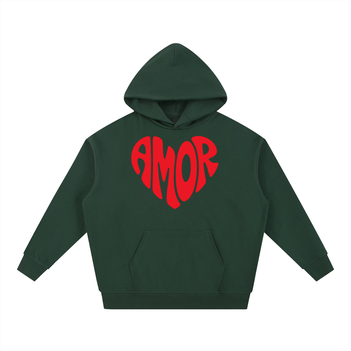 "AMOR / LOVE ACTUALLY IS ALL AROUND" HOODIE
