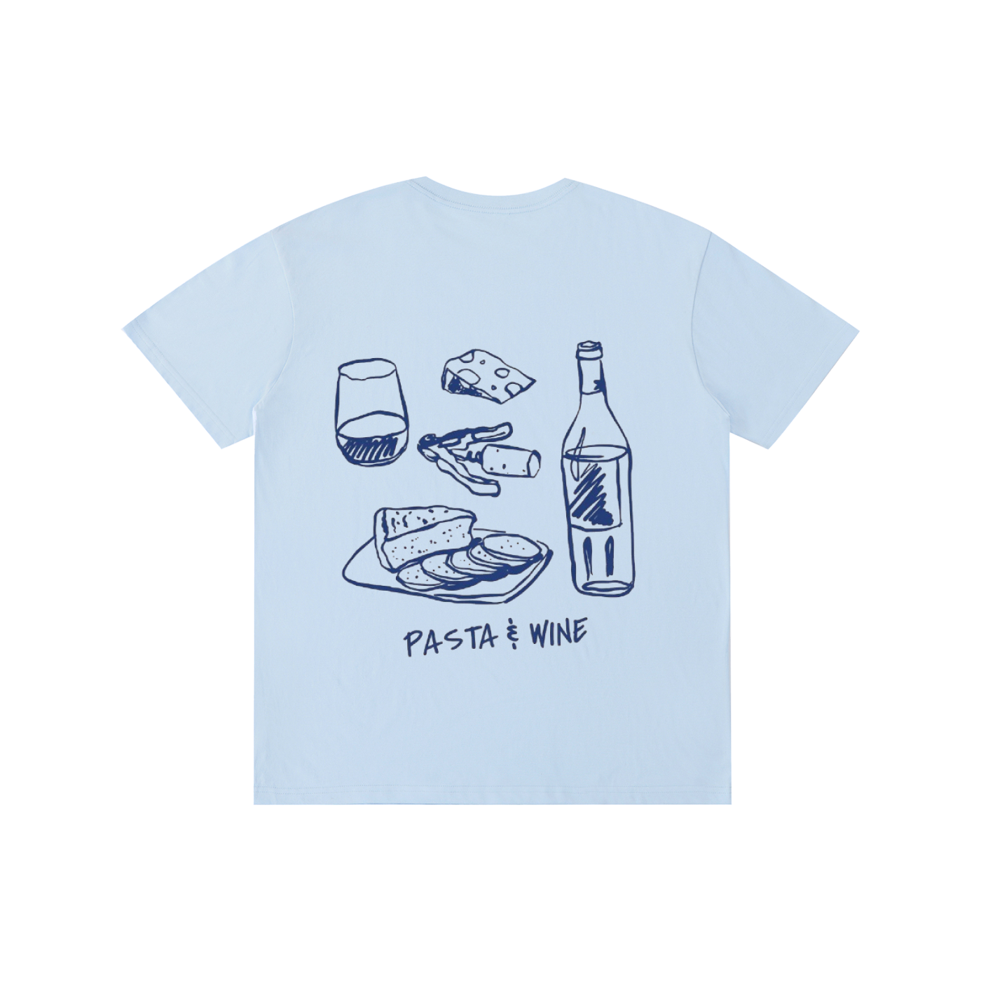 "PASTA & WINE" T-SHIRT