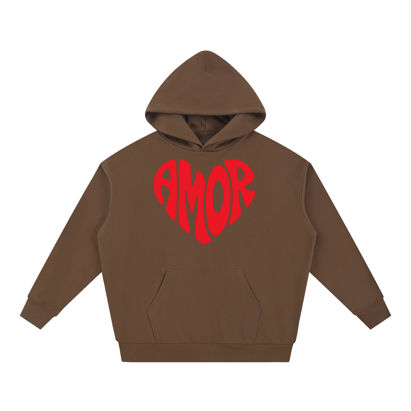 "AMOR / LOVE ACTUALLY IS ALL AROUND" HOODIE
