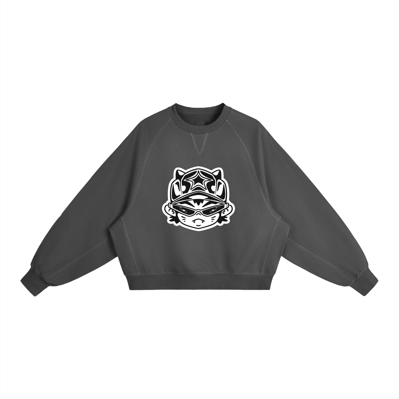 "COSMIC VISION" BOXY SWEATSHIRT