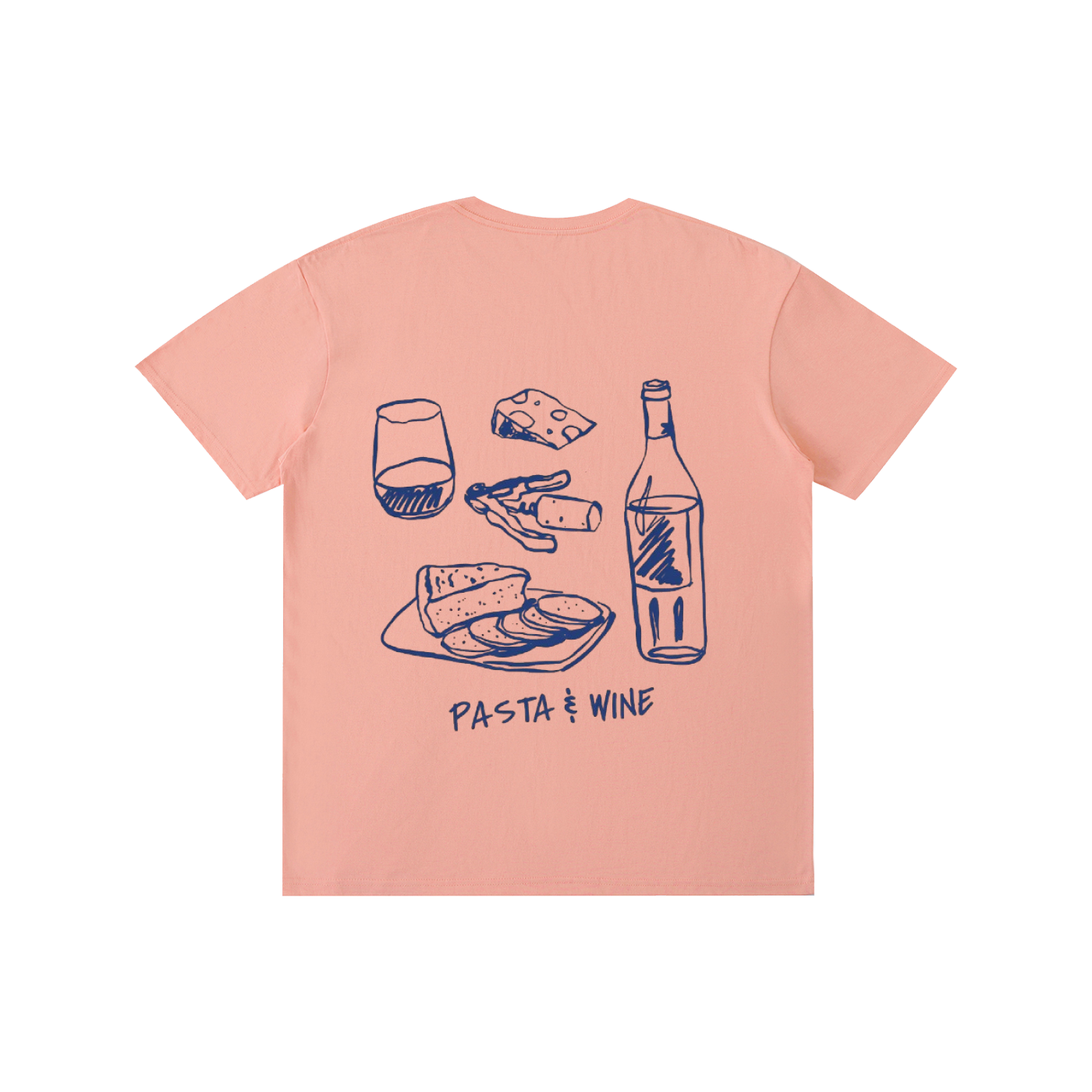 "PASTA & WINE" T-SHIRT