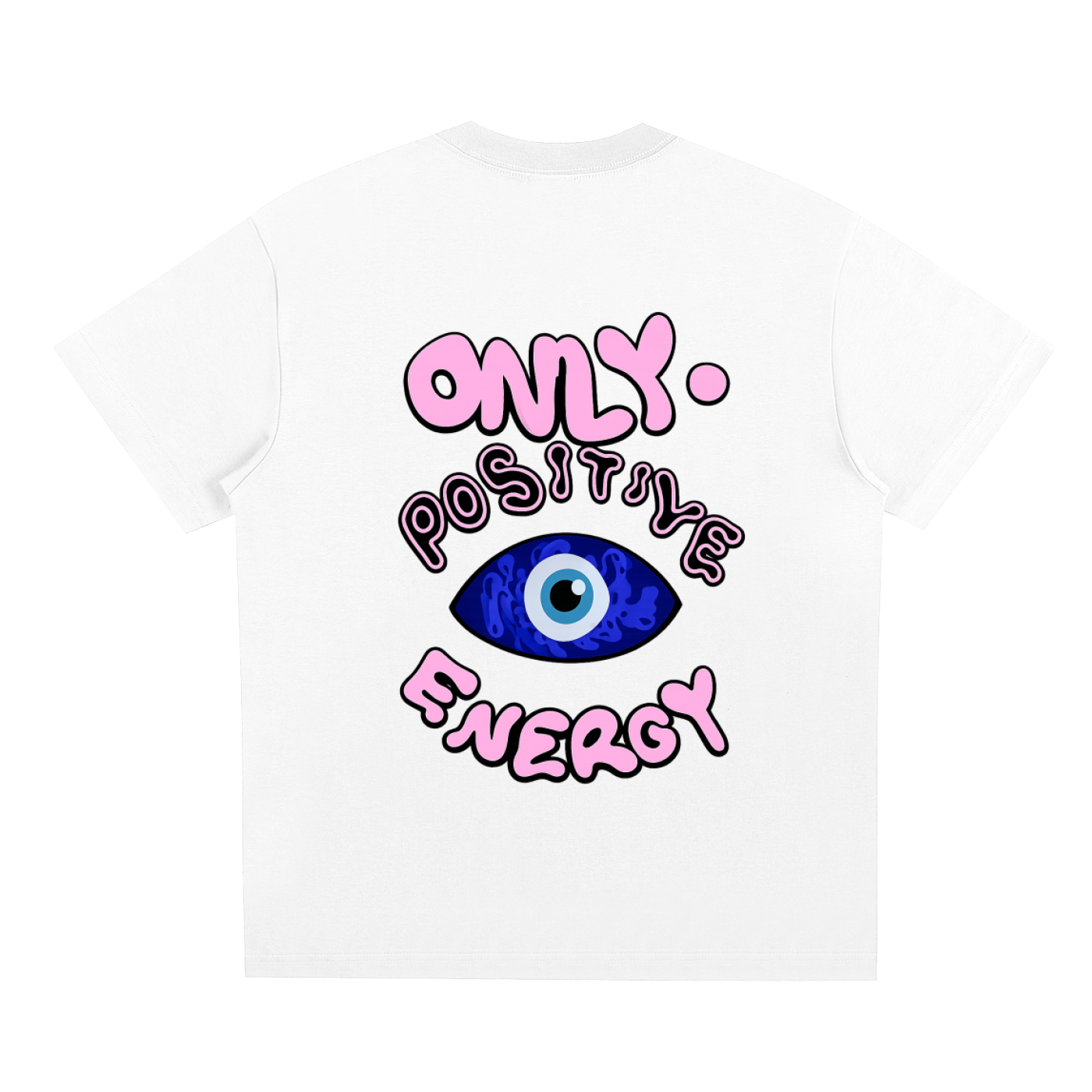 "F*CK OFF / ONLY POSITIVE ENERGY" T-SHIRT