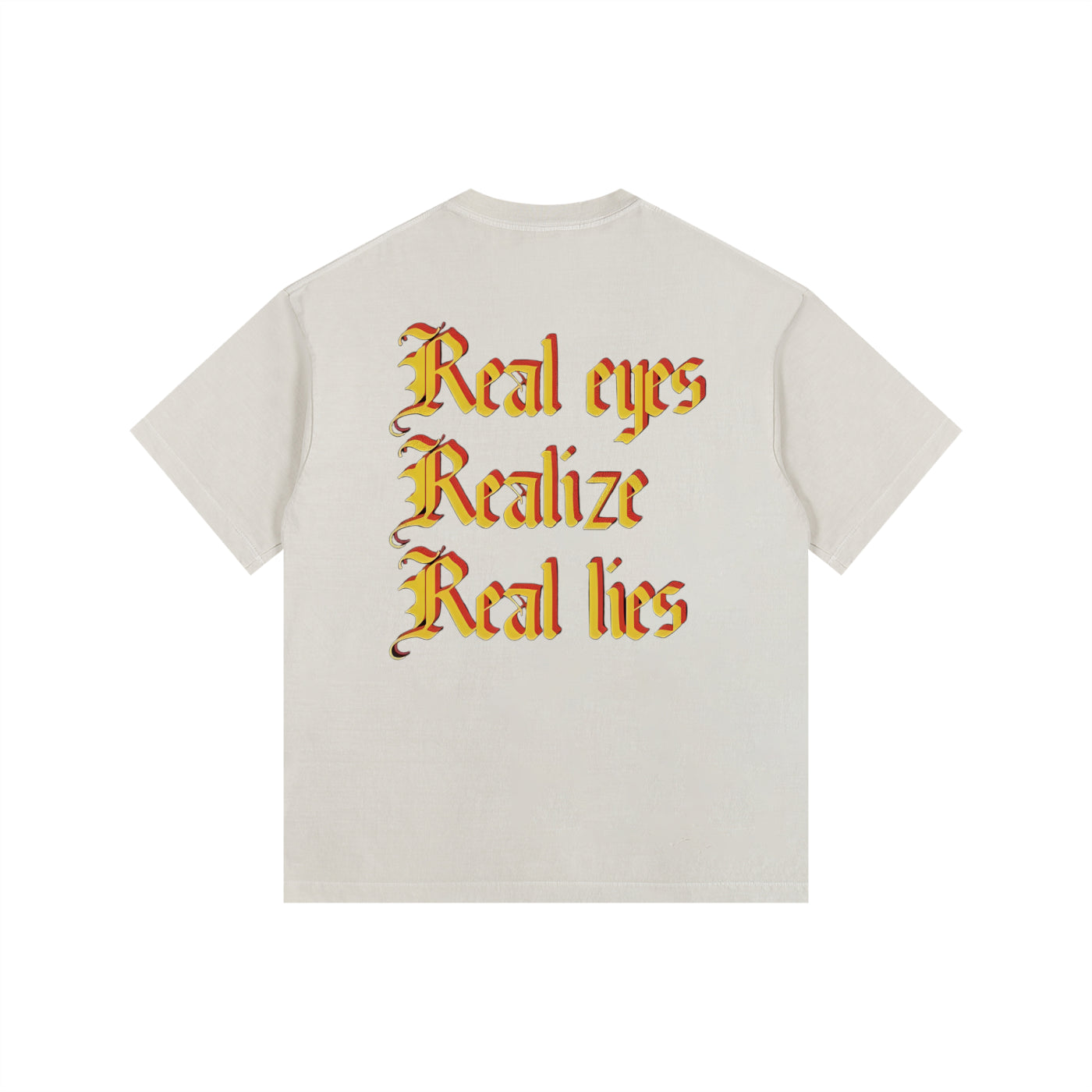 "MOTHAFUCKA / REAL EYES" T-SHIRT