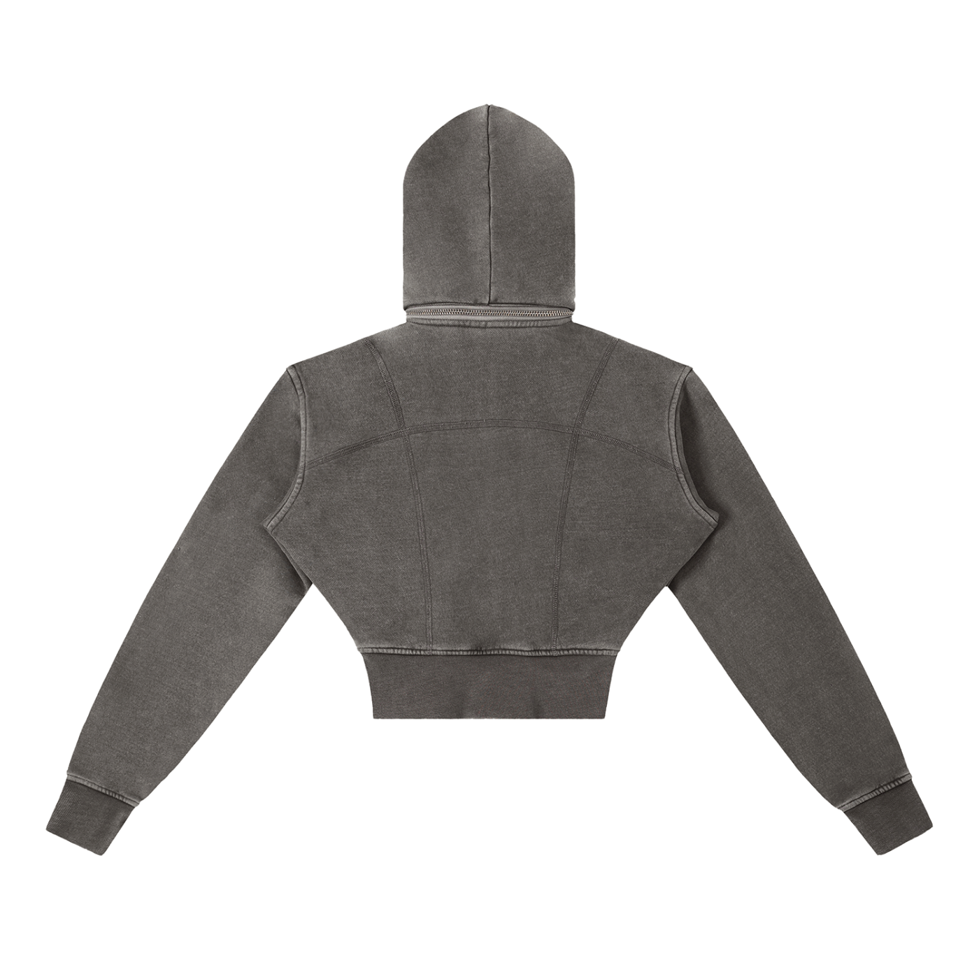 Bardibal Washed Cropped Fleece Hoodie