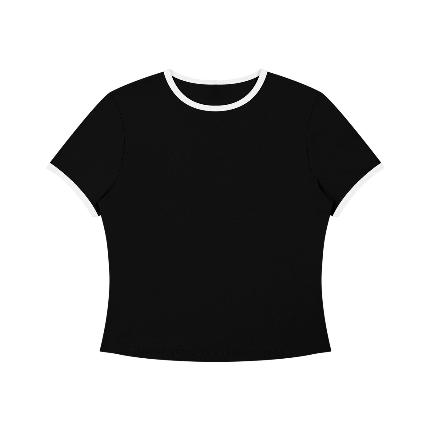 Women’s Color Block Crop T-Shirt