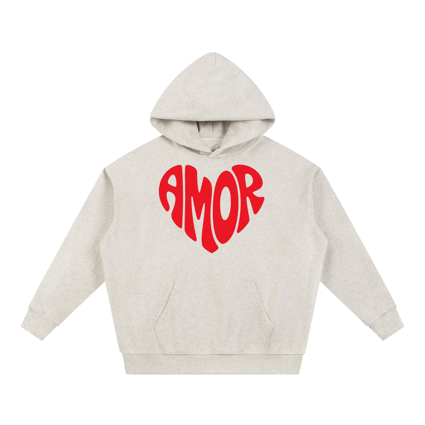 "AMOR / LOVE ACTUALLY IS ALL AROUND" HOODIE