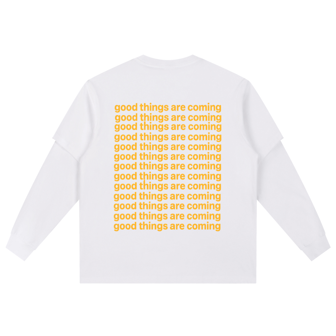 Layered Long Sleeve Oversized Tee