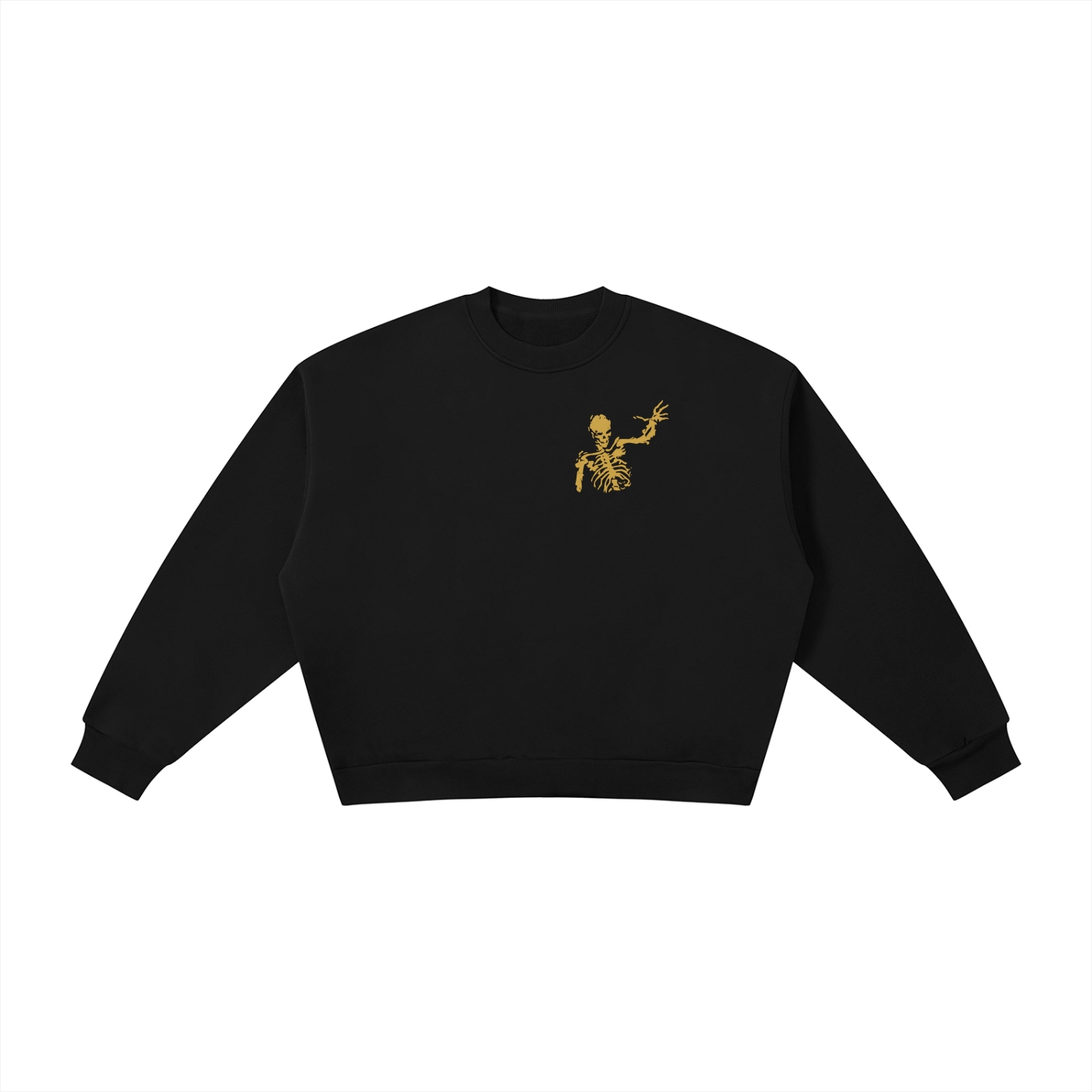 Boxy Fleece Crewneck Sweatshirt