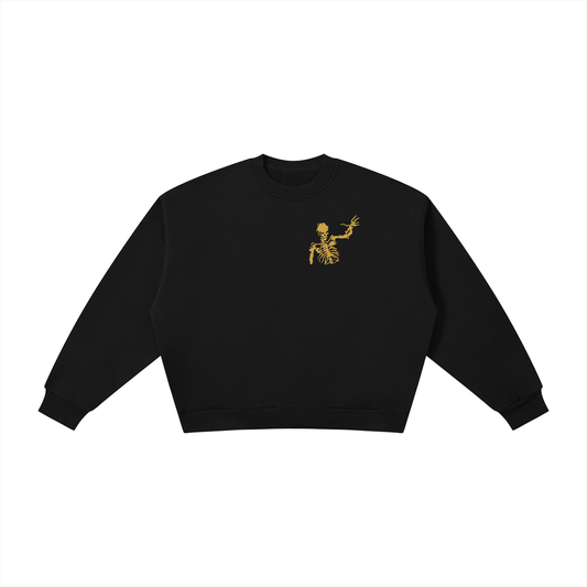 Boxy Fleece Crewneck Sweatshirt