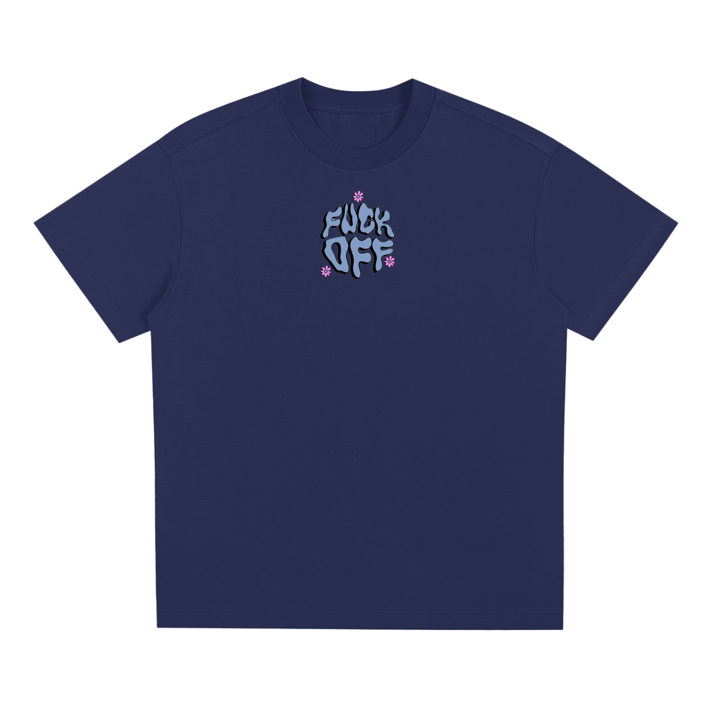 "F*CK OFF / ONLY POSITIVE ENERGY" T-SHIRT