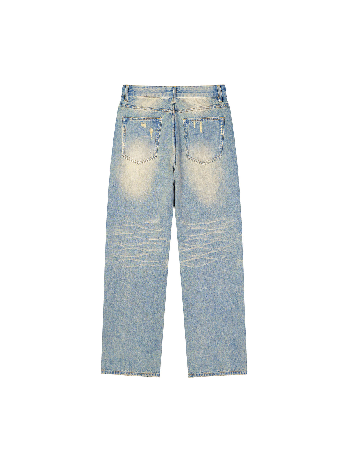 Bardibal Sun Fade Raw Hem Denim Jeans