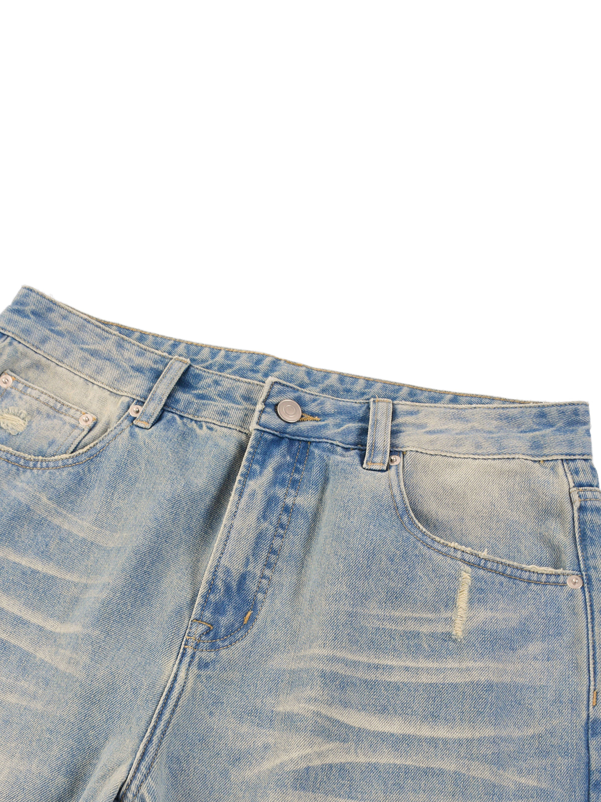 Bardibal Sun Fade Raw Hem Denim Jeans