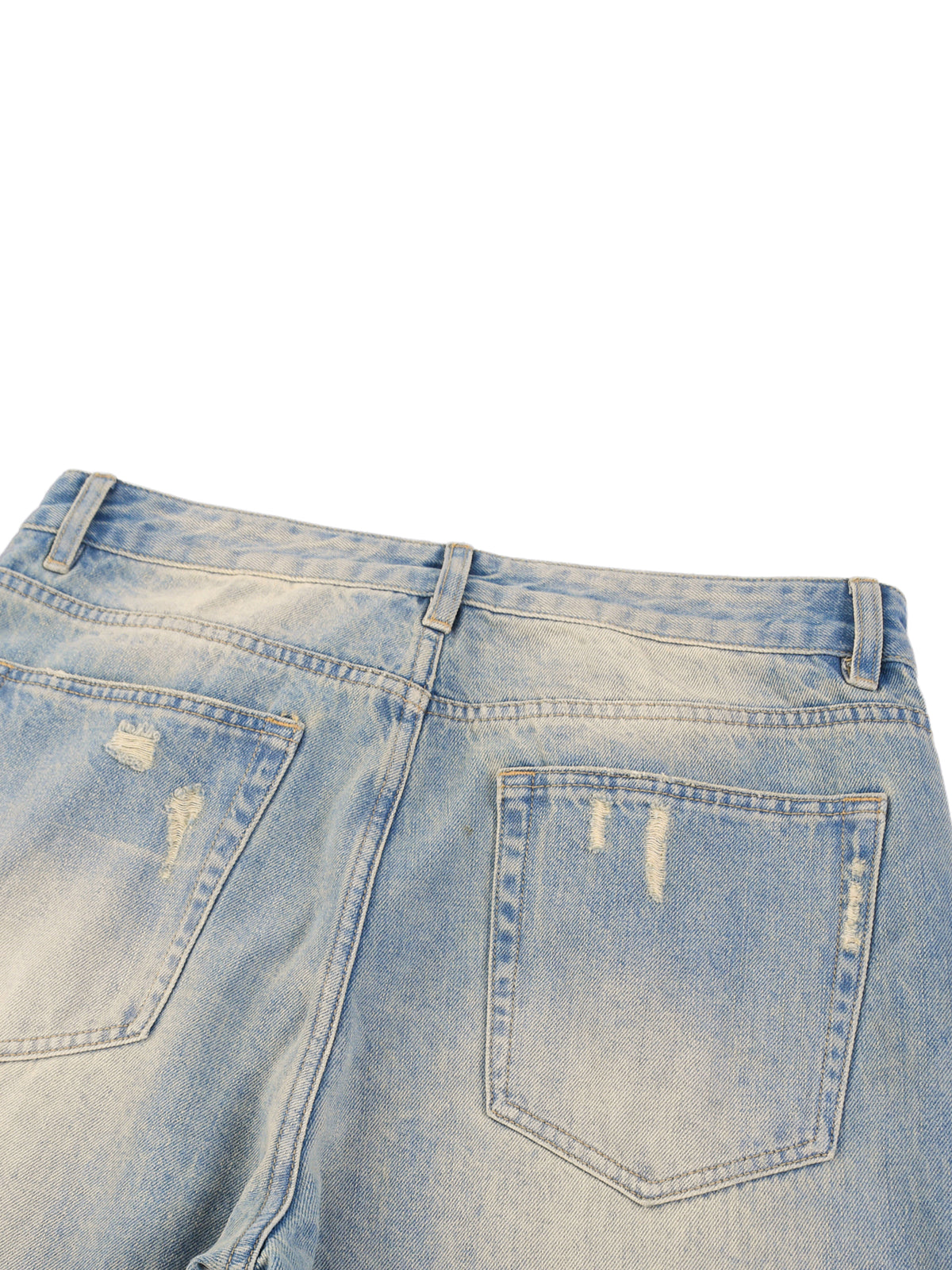 Bardibal Sun Fade Raw Hem Denim Jeans