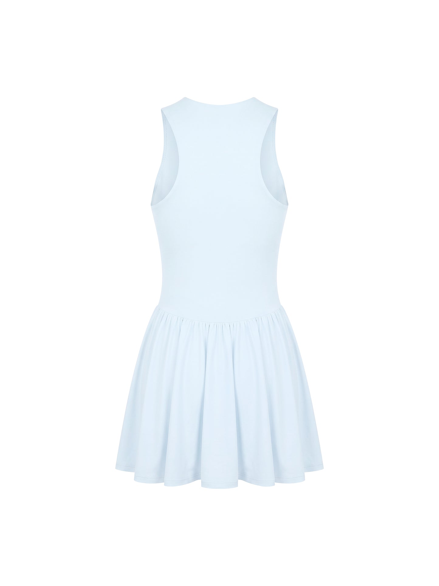 Women’s Ruched Sleeveless Full-Zip Dress
